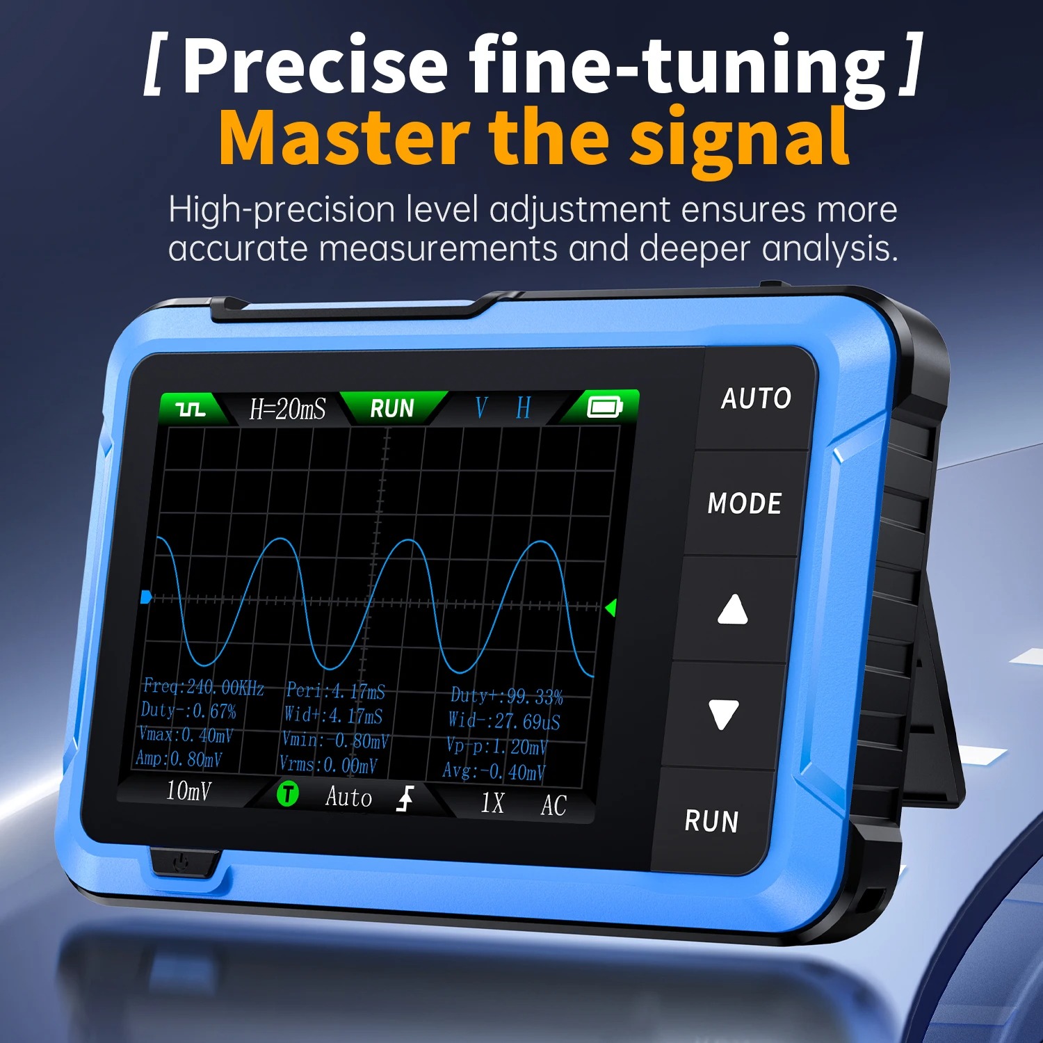 Fnirsi Digital Oscilloscope Handheld - FNIRSI DSO510 새로운 10MHz 미니 휴대용