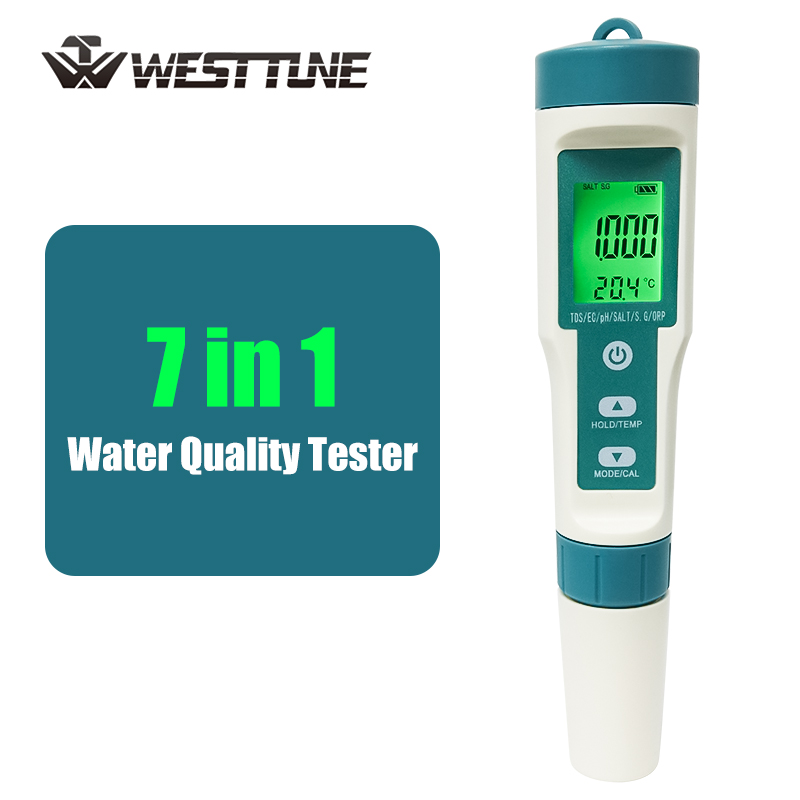 Ph Meter Digital Water Tester - WESTTUNE 디지털 PH 측정기 7 in