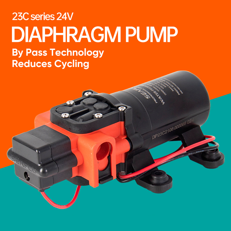 Mini Peristaltic Pump 12V - SEAFLO 해양 워터 펌프 다이어프램 자체