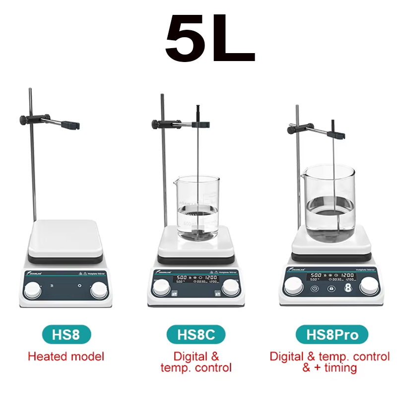 Lab Magnetic Stirrer Hot Plate - JOANLAB 자기 교반기 실험실 디지털 디스플레이