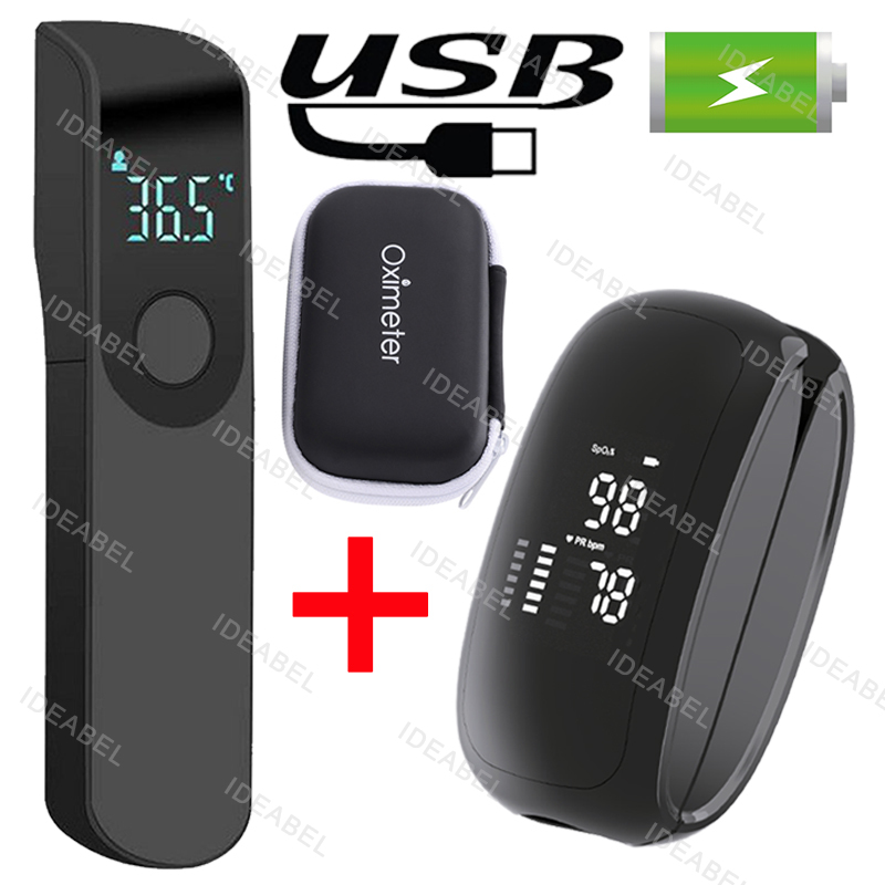 Pulse Oximeter Fingertip Rechargeable - 충전식 의료용 산소포화도 측정기 스트랩 끈