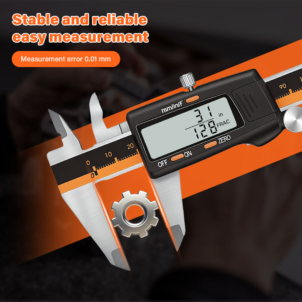 Digital Caliper 150Mm Stainless Steel - 나우커리거 스테인리스 스틸 디지털 캘리퍼스 6