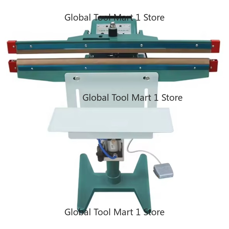 Plastic Bag Impulse Heat Sealer - 공압식 QPSF-450/650/800/1000 수직 알루미늄 풋 페달