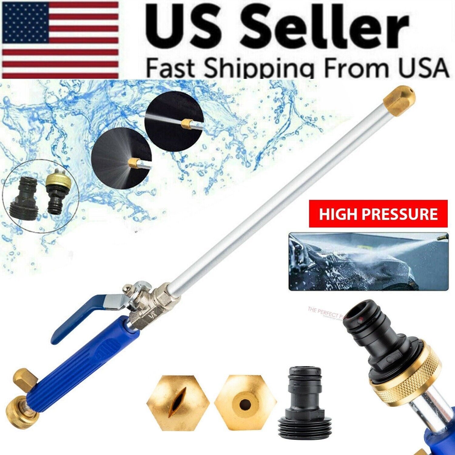 Vacuum Chamber Kit With Pump - 고압 세척기 스프레이 건, 황동 노즐
