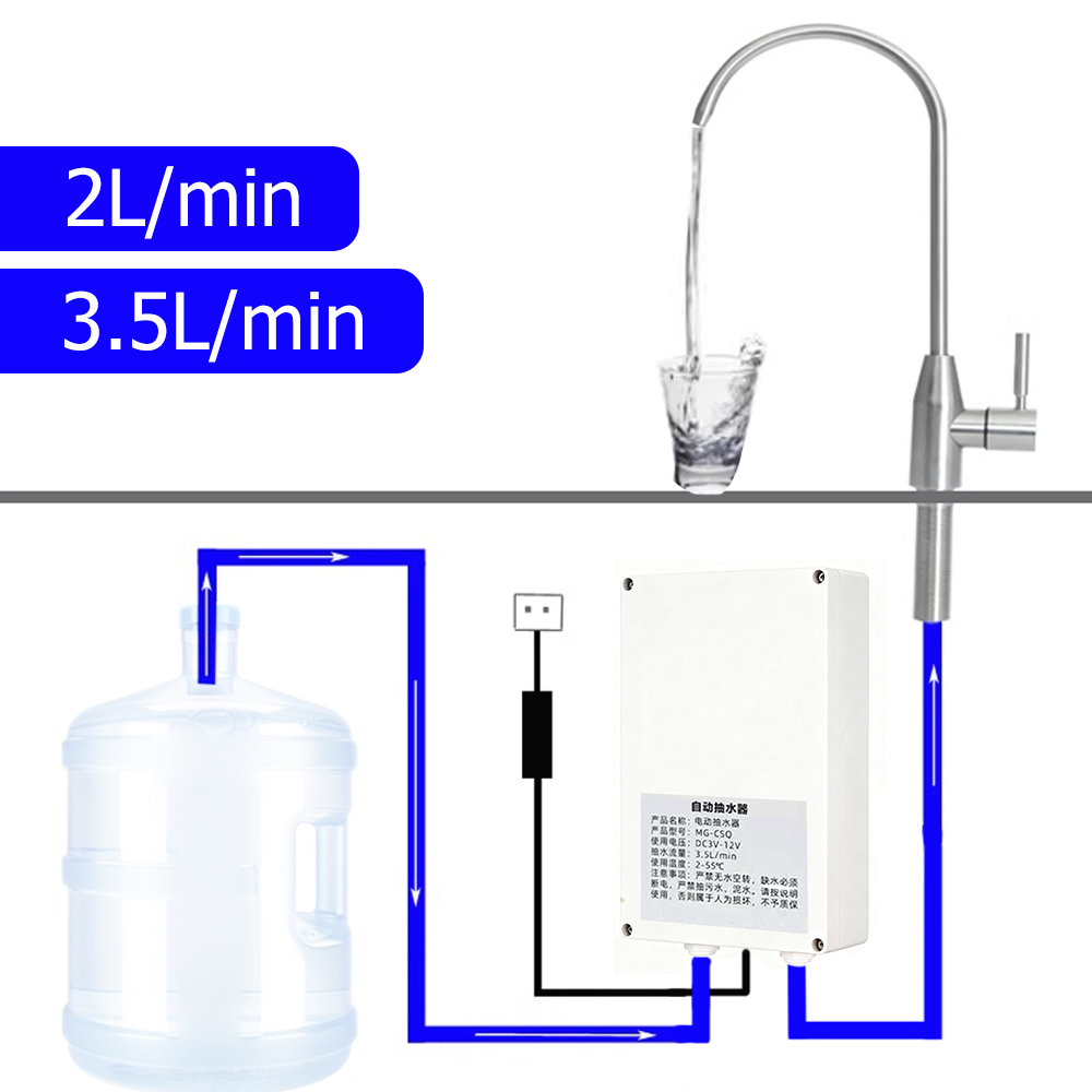 Mini Peristaltic Pump 12V - 카라반 주방 전기 워터 펌프 수도꼭지
