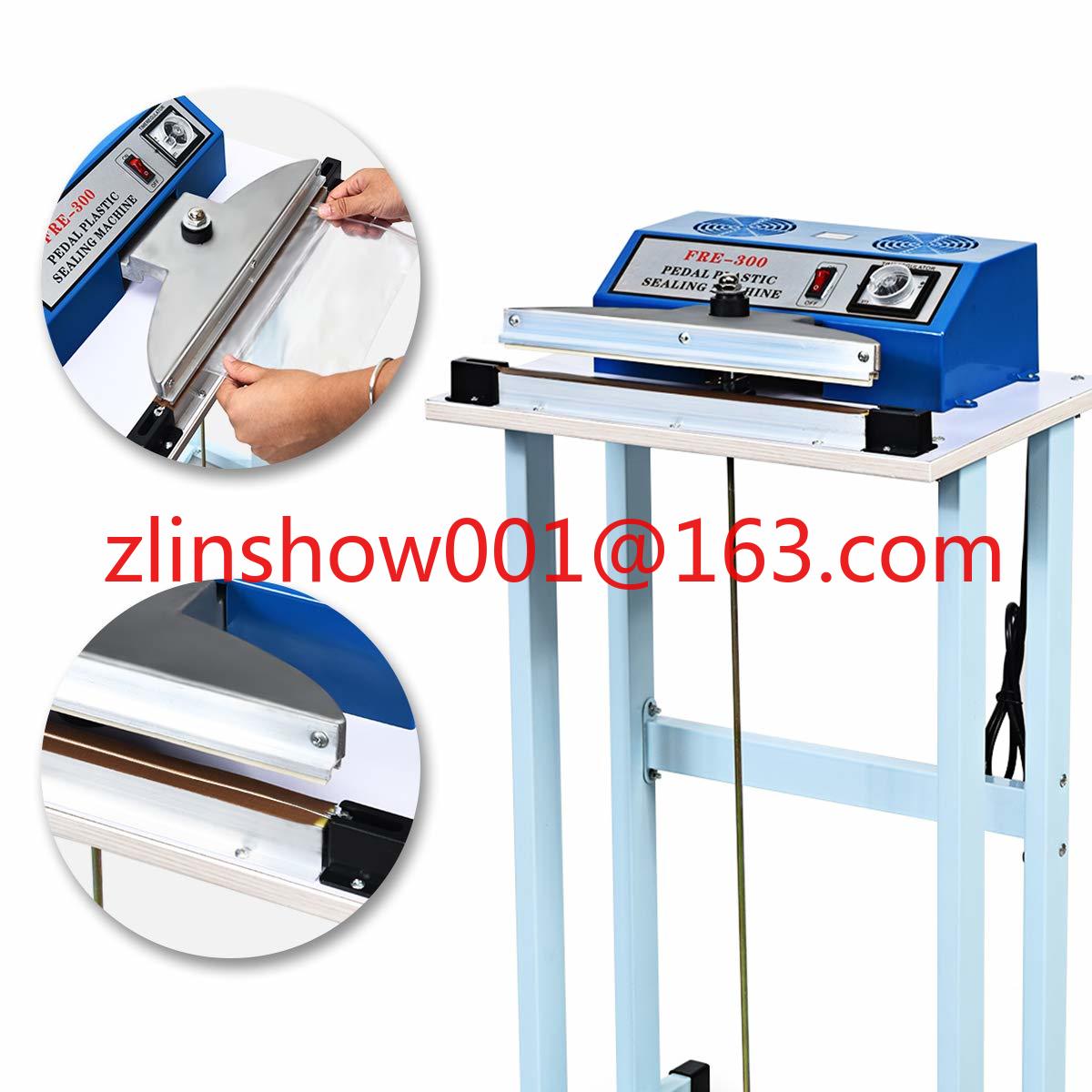 Plastic Bag Impulse Heat Sealer - 반자동 500mm 테이블형 페달 임펄스 실러