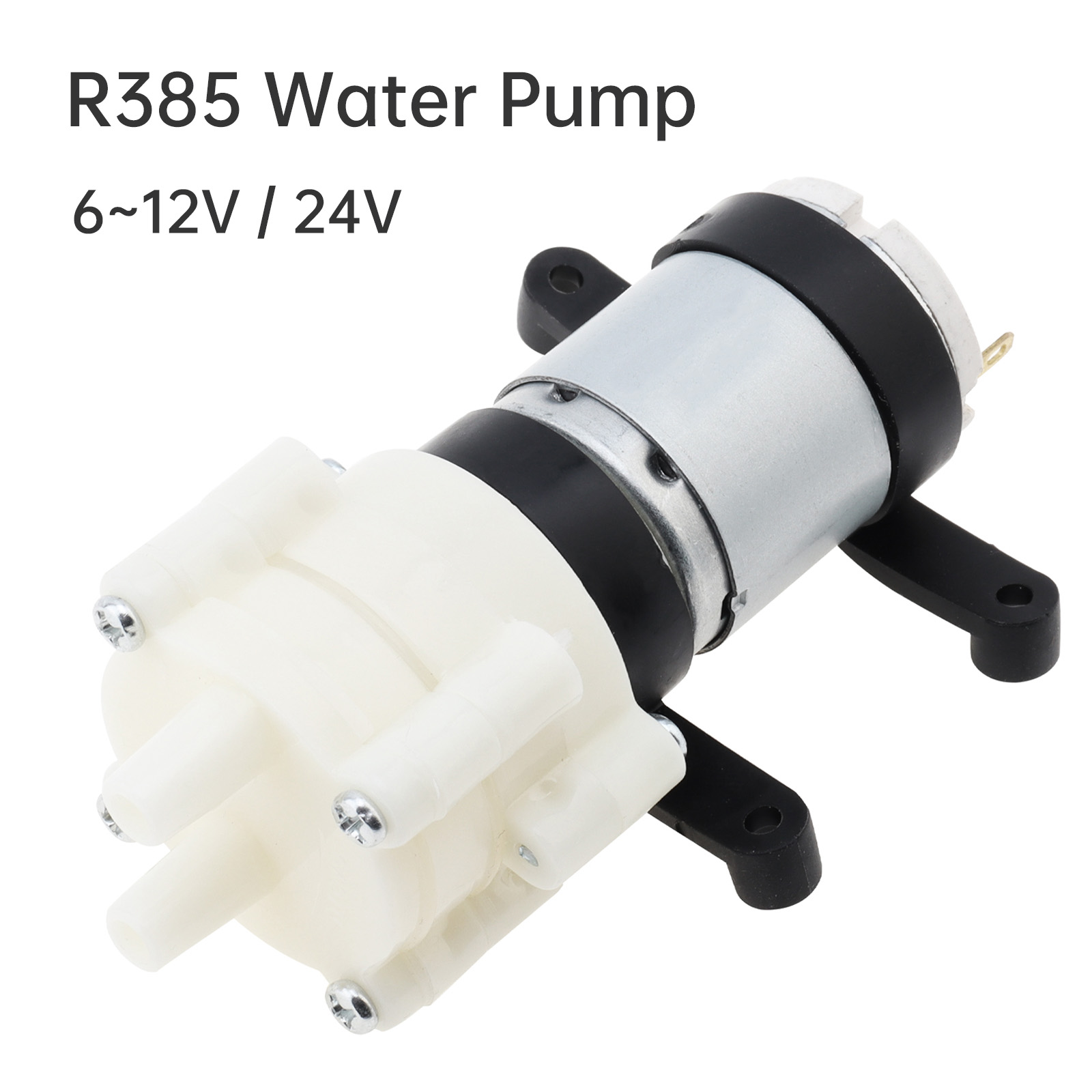 Mini Peristaltic Pump 12V - R385 미니 워터 펌프 모터 6-12V/24V