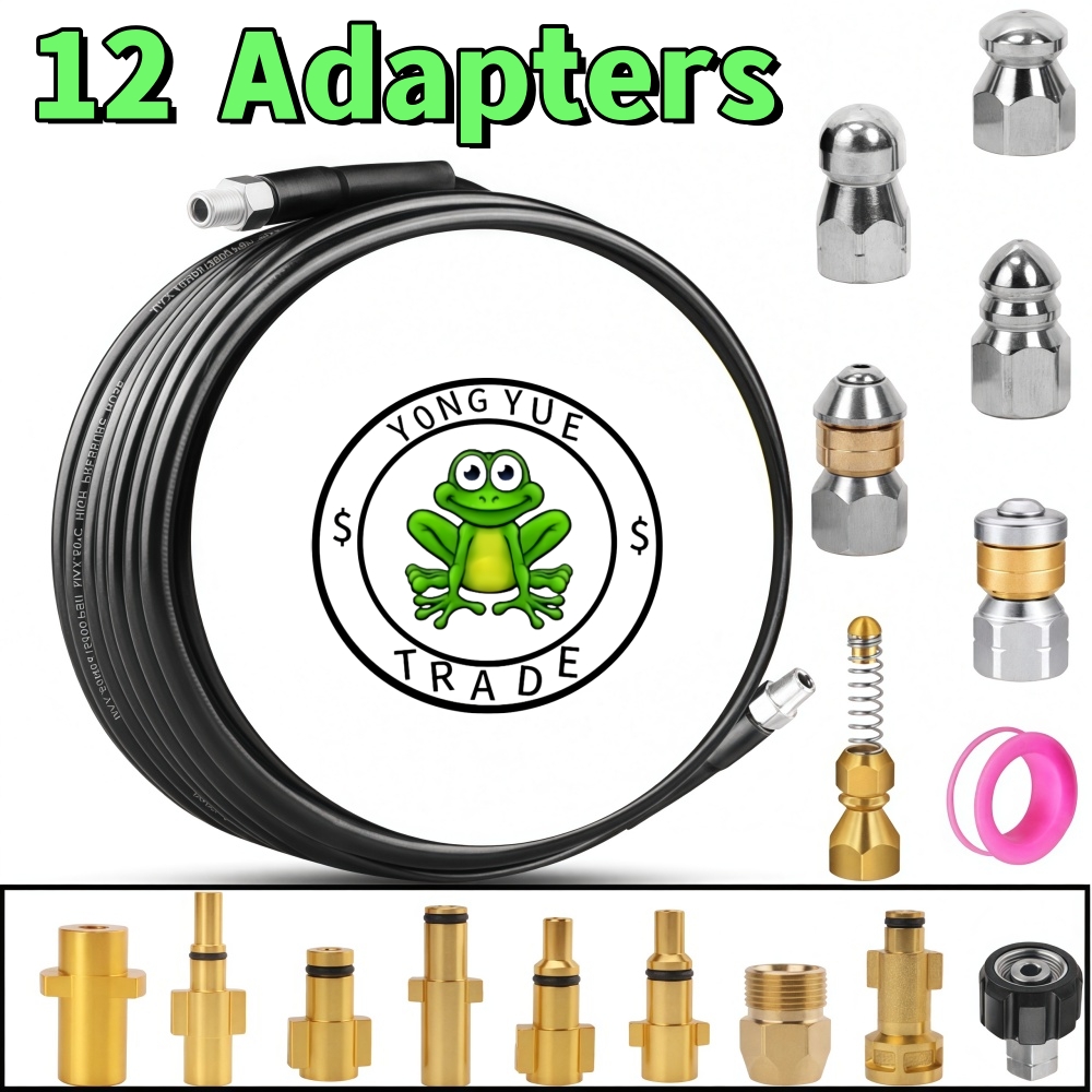 Vacuum Chamber Kit With Pump - 5~50m 압력 세탁기 하수 제터 키트,