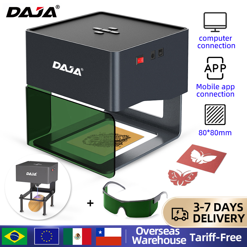 Fiber Laser Marking Machine 30W - DAJA DJ6 미니 휴대용 레이저 조각기