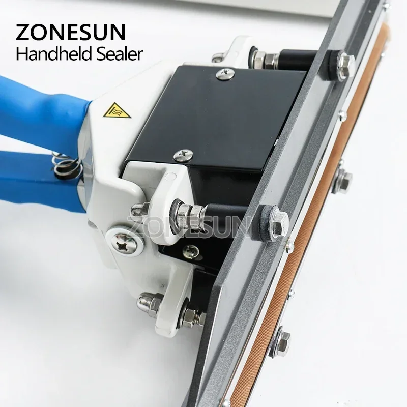 Plastic Bag Impulse Heat Sealer - ZONESUN 400mm 직열식 휴대용 임펄스 알루미늄