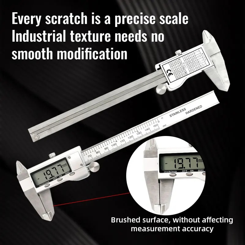 고정밀 150mm/6인치 디지털 버니어 캘리퍼스 스테인 - Digital Caliper 150Mm Stainless Steel 리뷰 및 가격