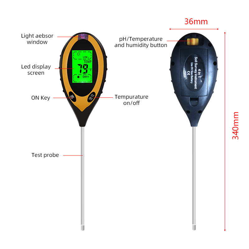 토양 pH 측정기 토양 테스터 pH 수분 측정기 온도  - Ph Meter Digital Water Tester 리뷰 및 가격