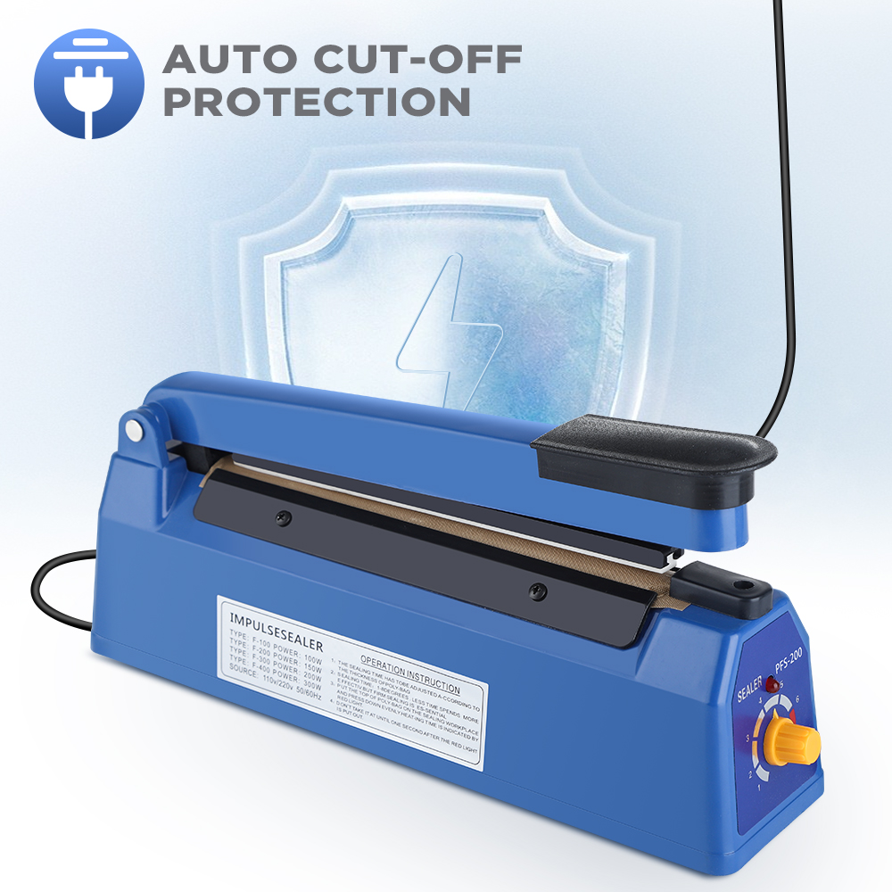 임펄스 실러 기계 주방 식품 플라스틱 수동 밀봉기 20 - Plastic Bag Impulse Heat Sealer 리뷰 및 가격