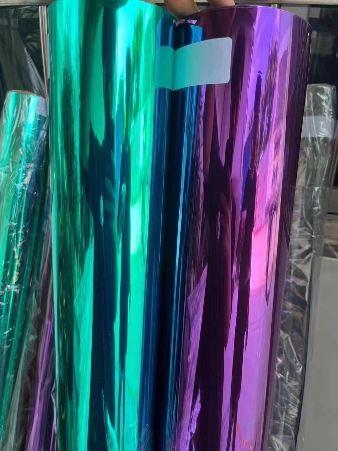 전기 도금 코팅 비닐 랩 미러 크롬 비닐 랩 자가 접착 - Air Bubble Wrap Roll Packaging 리뷰 및 가격