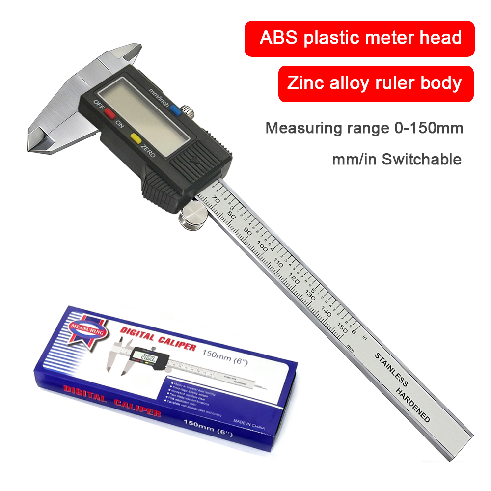 0-150mm 아연 합금 디지털 캘리퍼스 금속 캘리퍼스 - Digital Caliper 150Mm Stainless Steel 리뷰 및 가격
