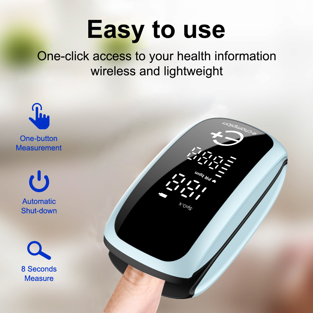 충전식 의료용 산소포화도 측정기 스트랩 끈 손가락 끝  - Pulse Oximeter Fingertip Rechargeable 리뷰 및 가격