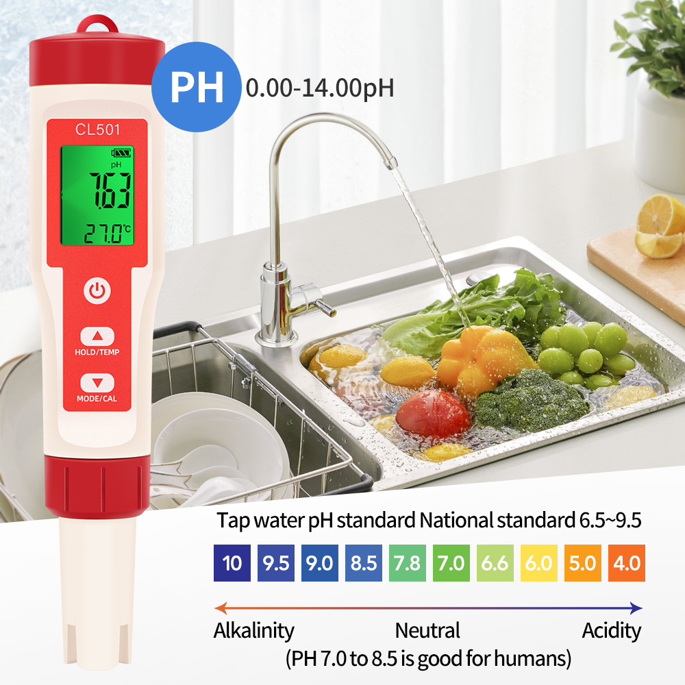 PH/CL2/H2/ORP/온도 측정기 염소 검출기 수영 - Ph Meter Digital Water Tester 리뷰 및 가격