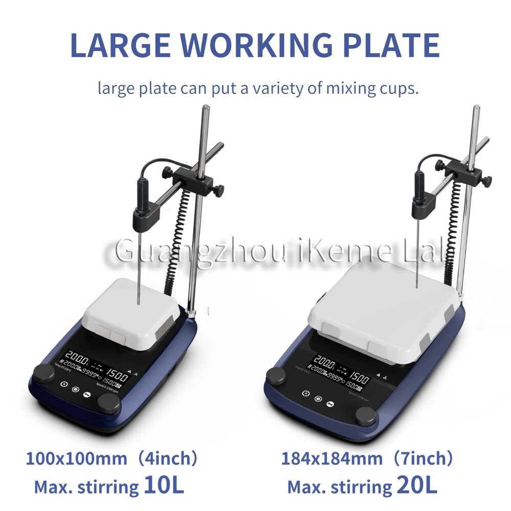 IKEME LCD 디지털 디스플레이 자기 교반기(타이머 - Lab Magnetic Stirrer Hot Plate 리뷰 및 가격