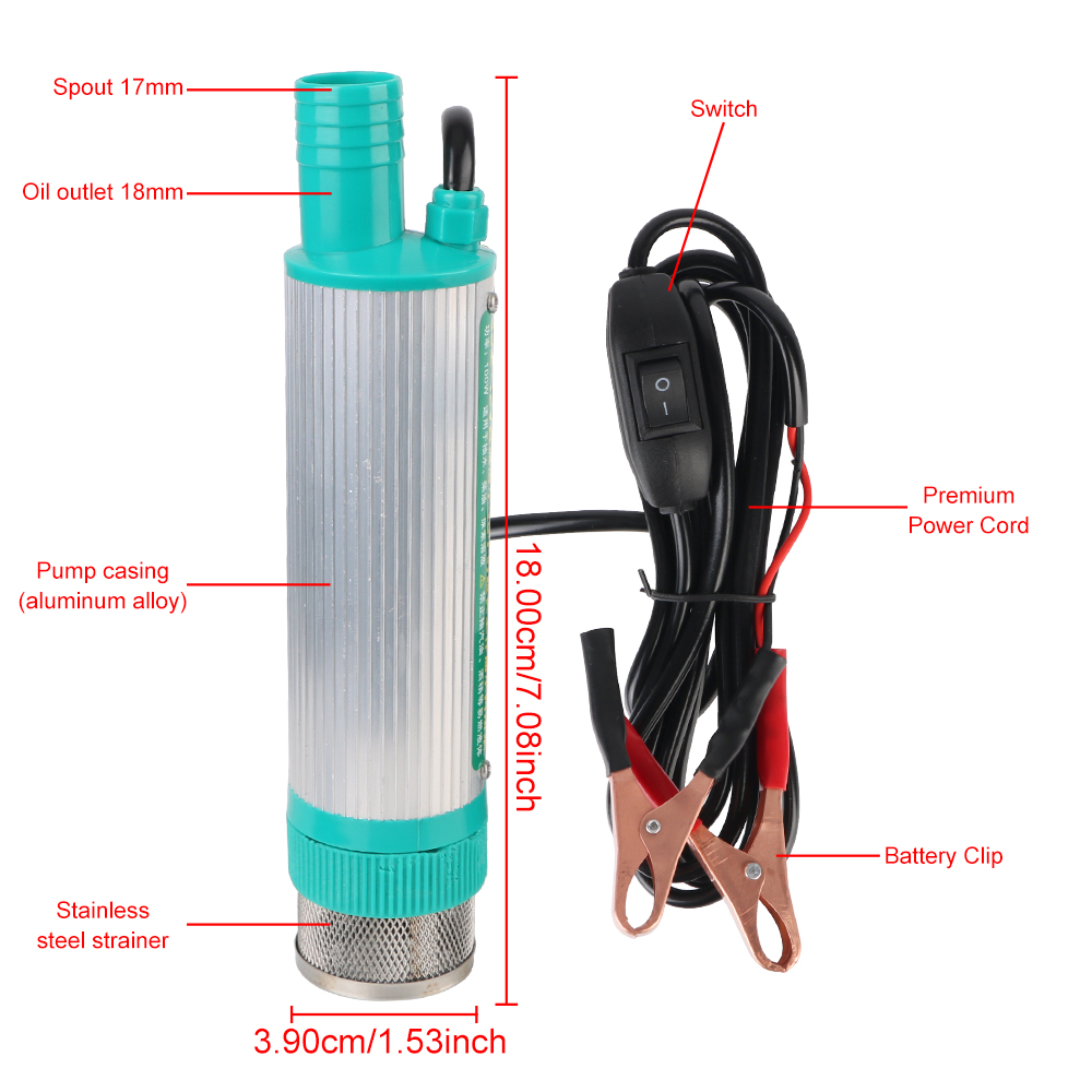 30L/min 미니 펌핑 디젤 오일 물 잠수정 알루미늄 - Mini Peristaltic Pump 12V 리뷰 및 가격