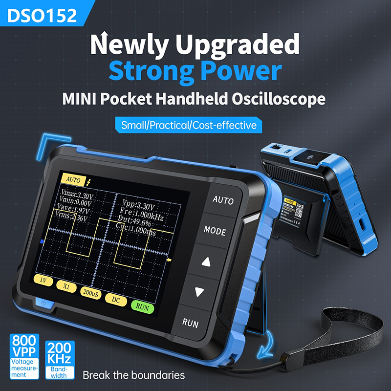 FNIRSI DSO152 미니 휴대용 디지털 오실로스코 - Fnirsi Digital Oscilloscope Handheld 리뷰 및 가격