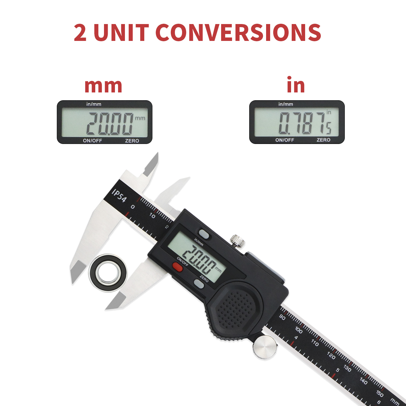 SHANHR IP54 방수 디지털 캘리퍼스 스테인레스  - Digital Caliper 150Mm Stainless Steel 리뷰 및 가격