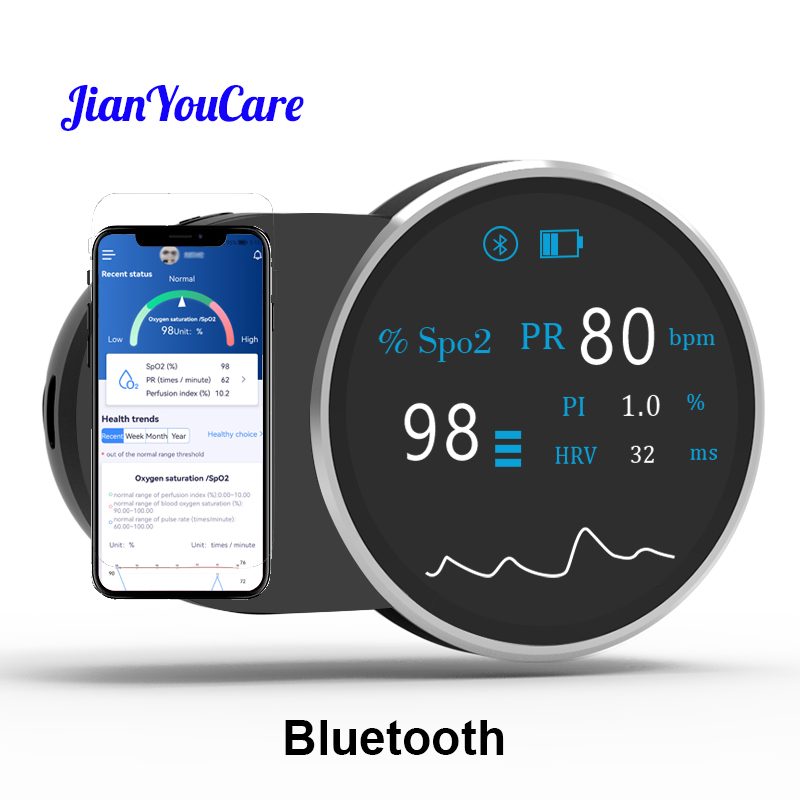 JianYouCare 충전식 USB 블루투스 무선 전송 - Pulse Oximeter Fingertip Rechargeable 리뷰 및 가격