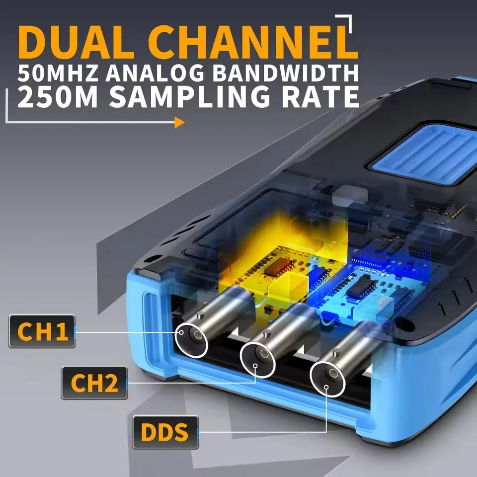 2C23T 3-in-1 휴대용 오실로스코프 멀티미터 신 - Fnirsi Digital Oscilloscope Handheld 리뷰 및 가격