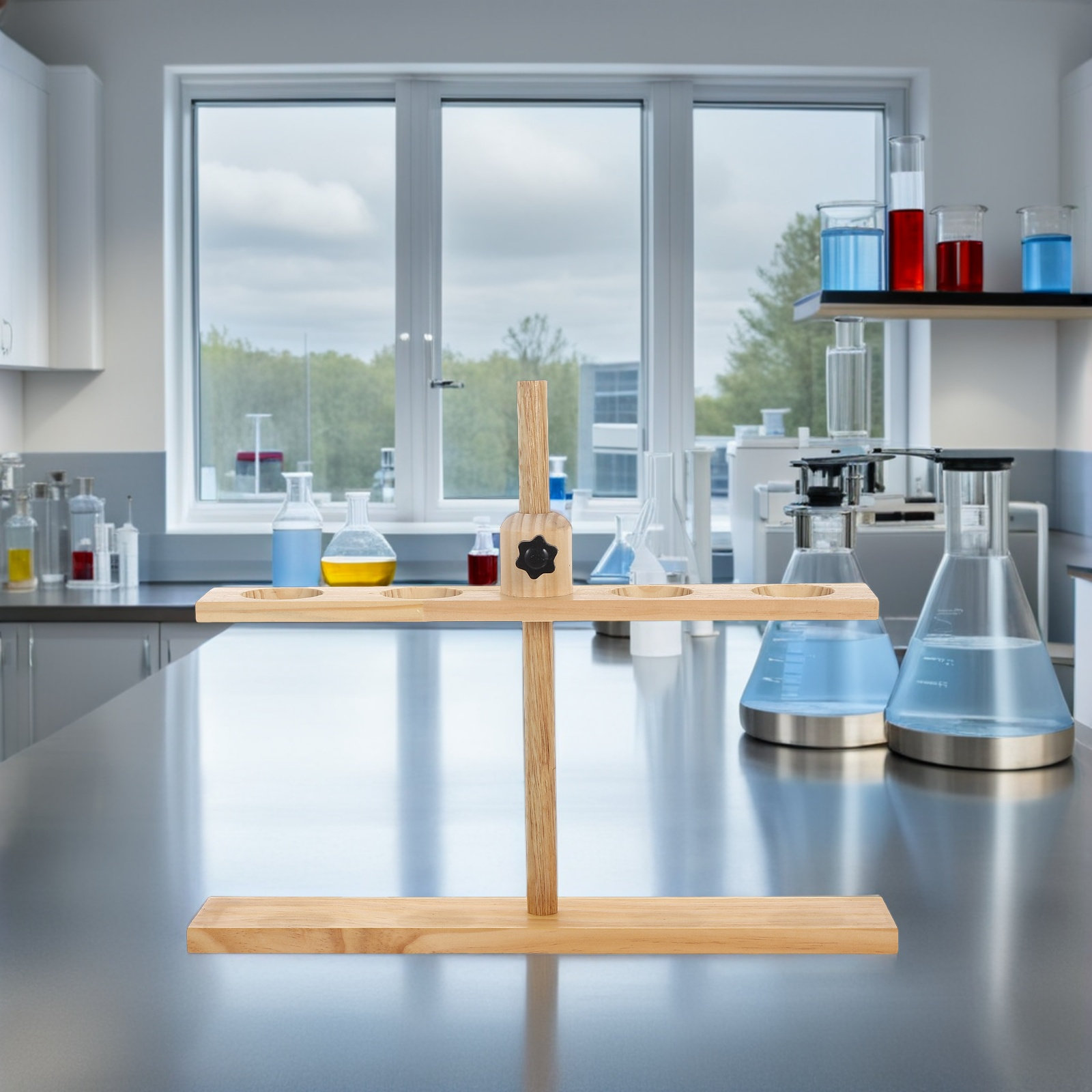 나무 분리용 깔때기 스탠드 높이 조절 가능 원뿔형 디자 - Lab Equipment 리뷰 및 가격