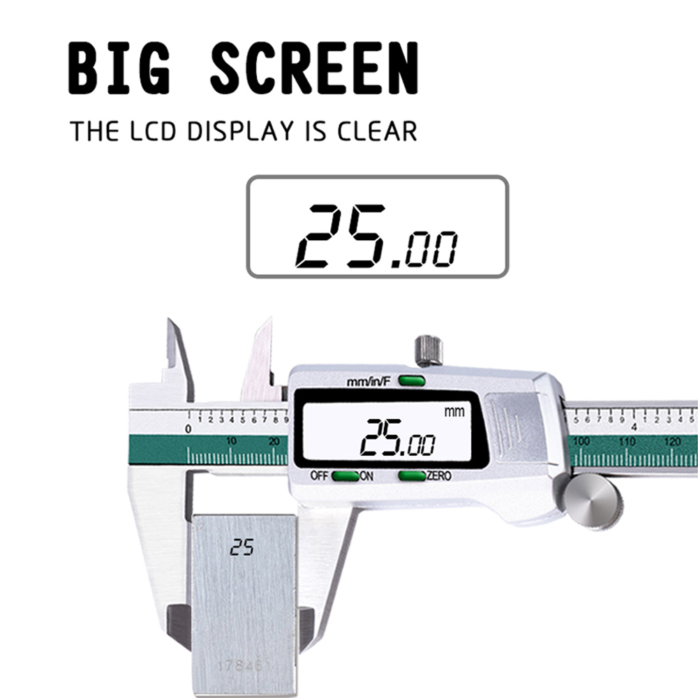 고정밀 스테인레스 스틸 전자 LCD 디지털 디스플레이  - Digital Caliper 150Mm Stainless Steel 리뷰 및 가격