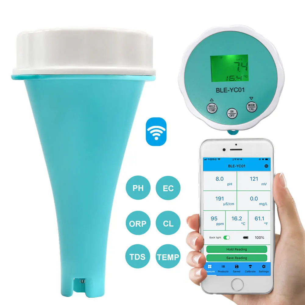 6 in 1 수질 테스트 미터 앱 온라인 모니터 PH  - Ph Meter Digital Water Tester 리뷰 및 가격