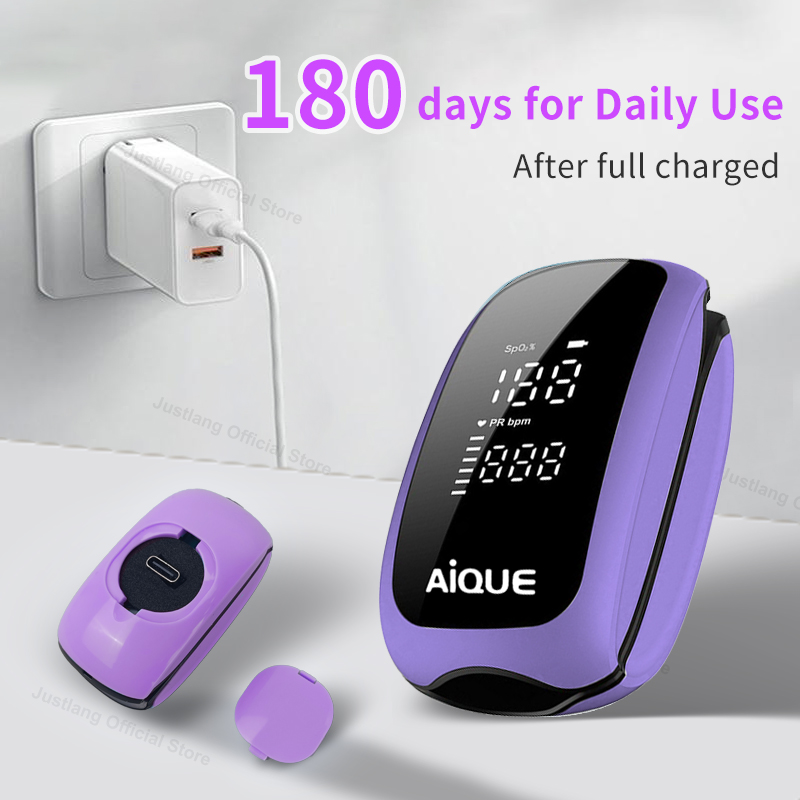 AiQUE 충전식 디지털 손가락 맥박 산소 농도계 LE - Pulse Oximeter Fingertip Rechargeable 리뷰 및 가격