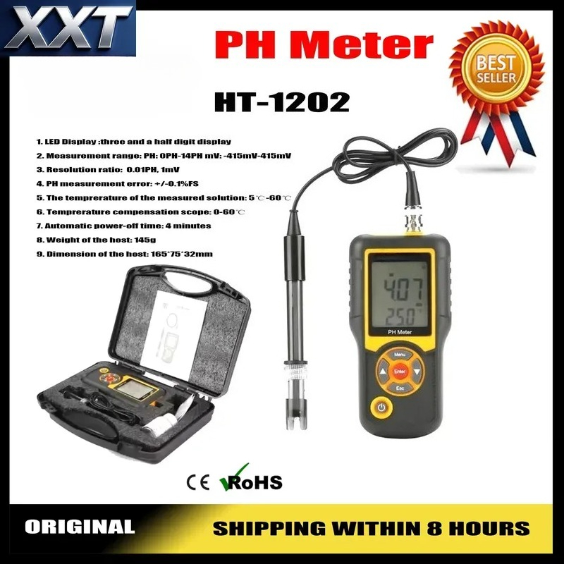 스마트 센서가 장착된 XXT 디지털 PH 측정기, 담수 - Ph Meter Digital Water Tester 리뷰 및 가격