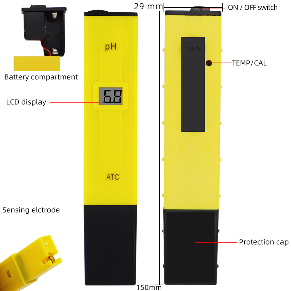 디지털 PH 측정기 포켓 펜 물 테스트 PH-009 테 - Ph Meter Digital Water Tester 리뷰 및 가격