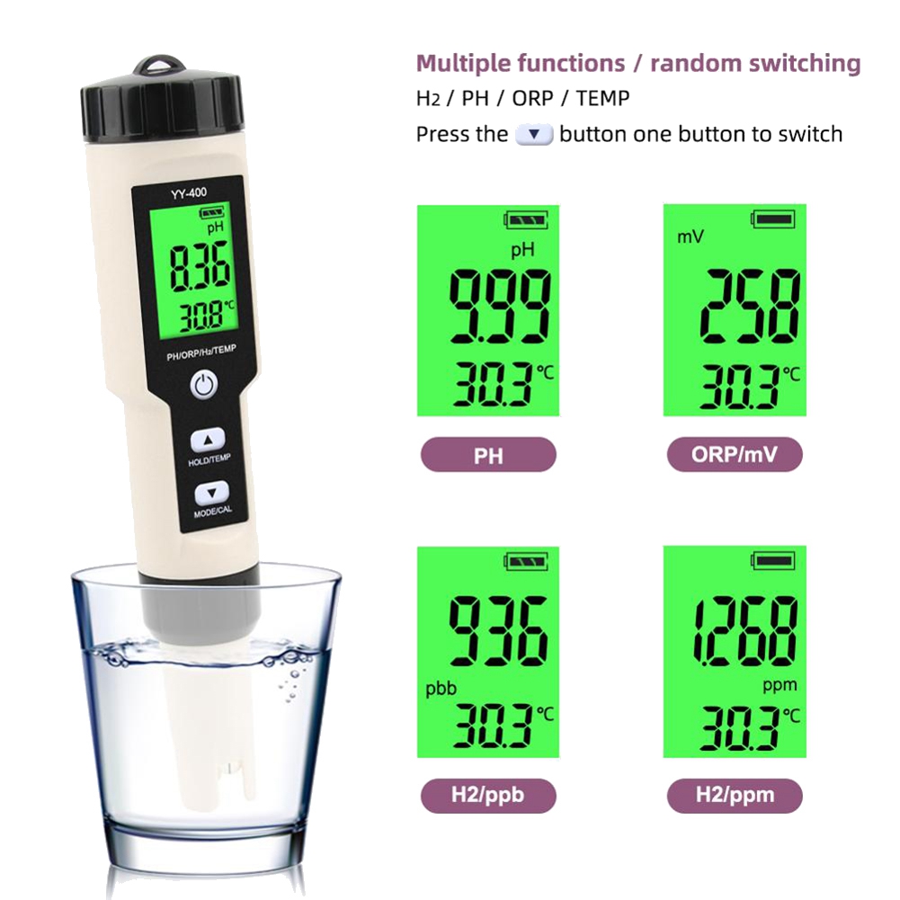 YY-400 디지털 수소 이온 농도 테스터, 수족관,  - Ph Meter Digital Water Tester 리뷰 및 가격