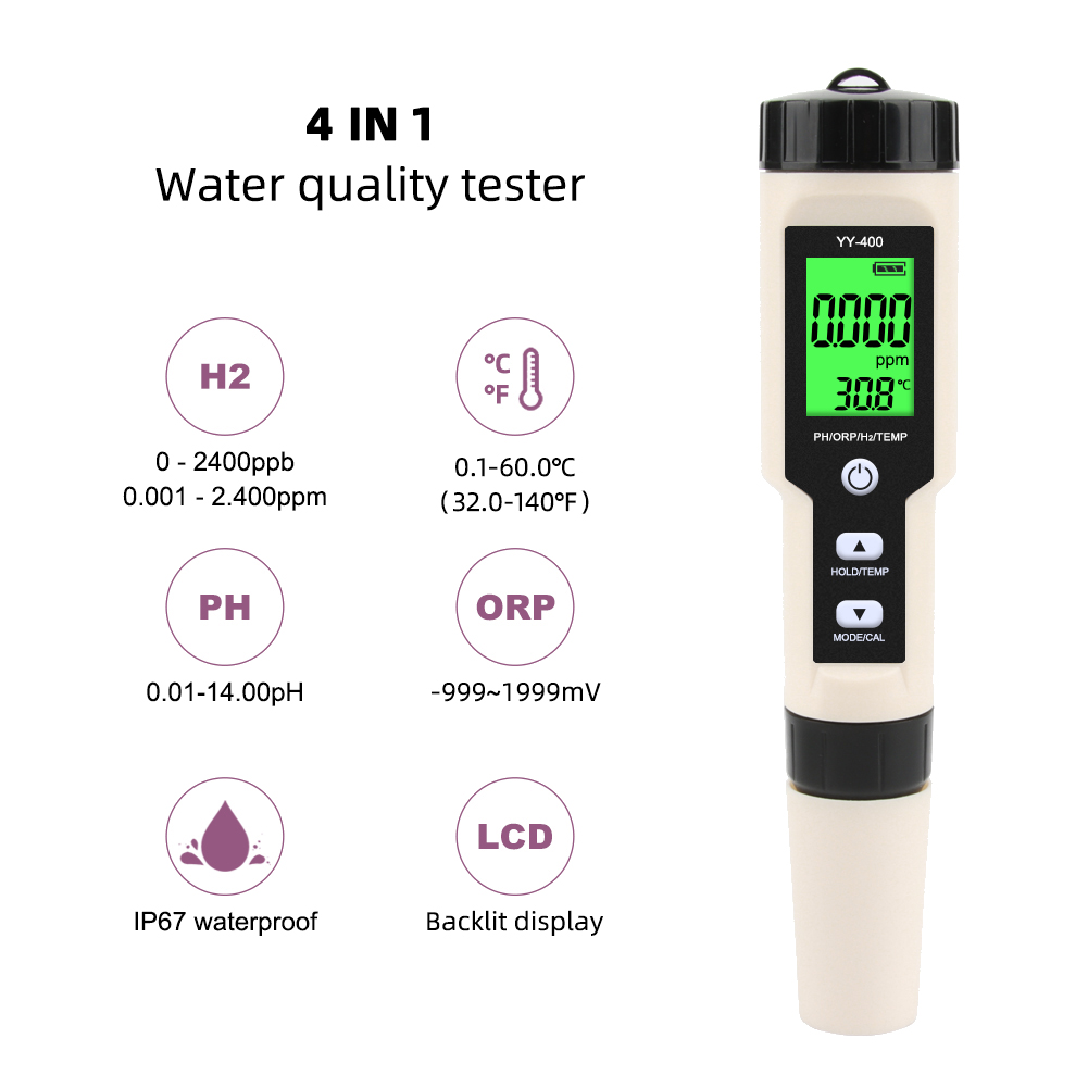 YY-400 디지털 수소 이온 농도 테스터, 수족관,  - Ph Meter Digital Water Tester 리뷰 및 가격