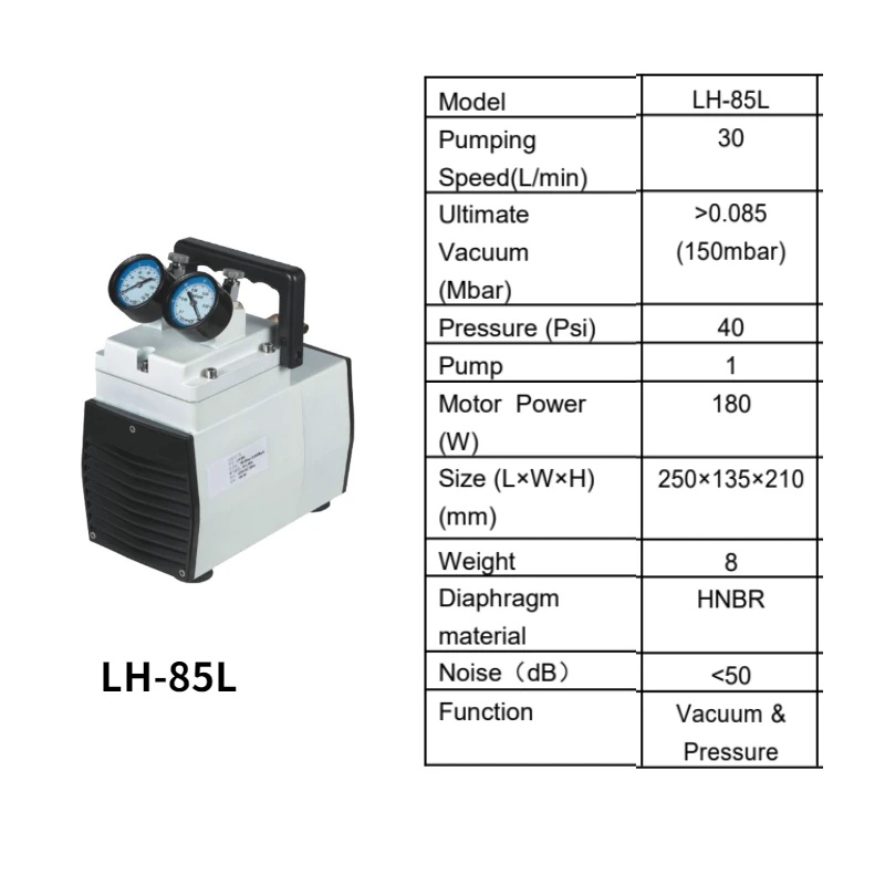 WEIAI 30L 무유식 다이어프램 진공 펌프 휴대용  - Lab Equipment 리뷰 및 가격