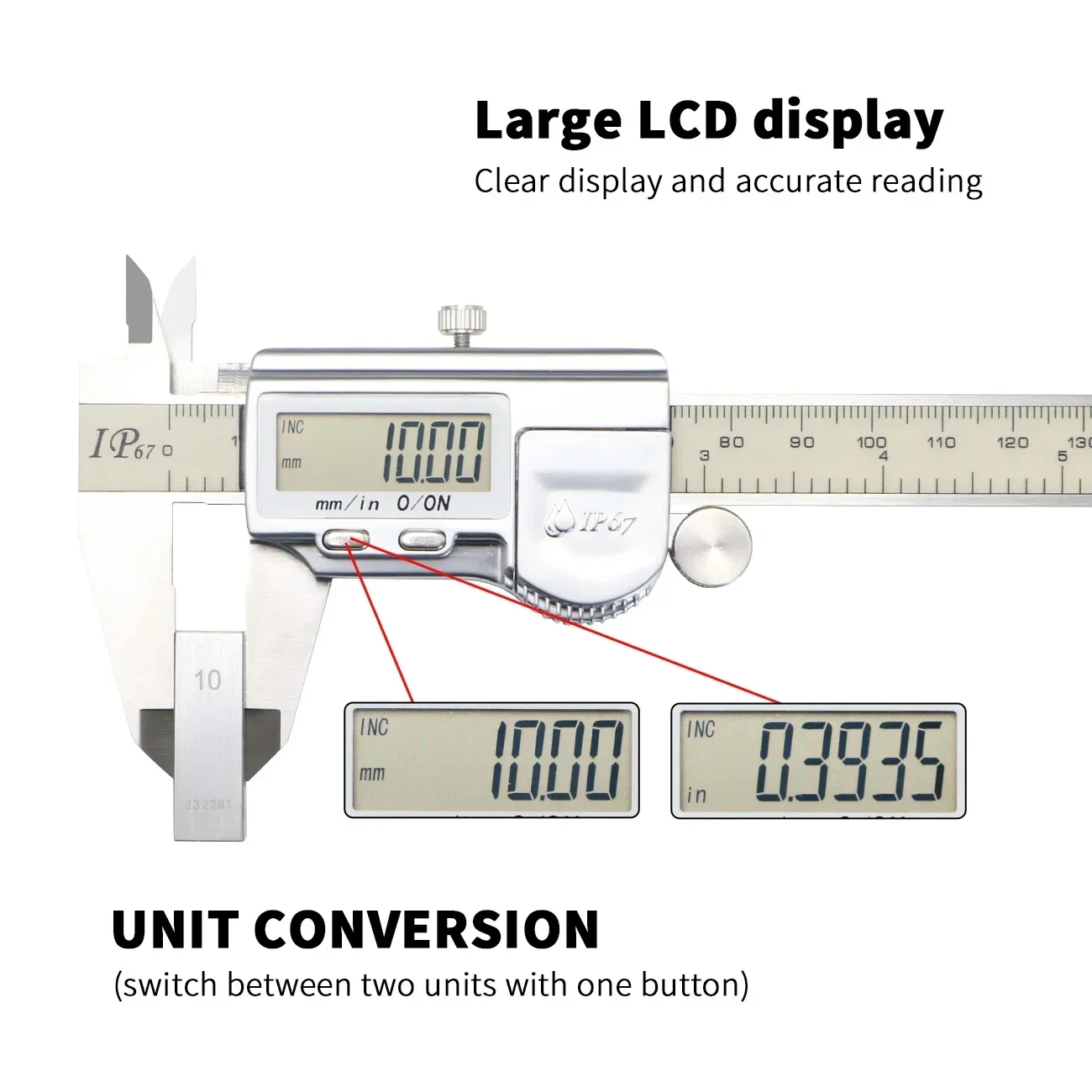 150mm IP67 방수 디지털 버니어 캘리퍼스 눈금자 - Digital Caliper 150Mm Stainless Steel 리뷰 및 가격