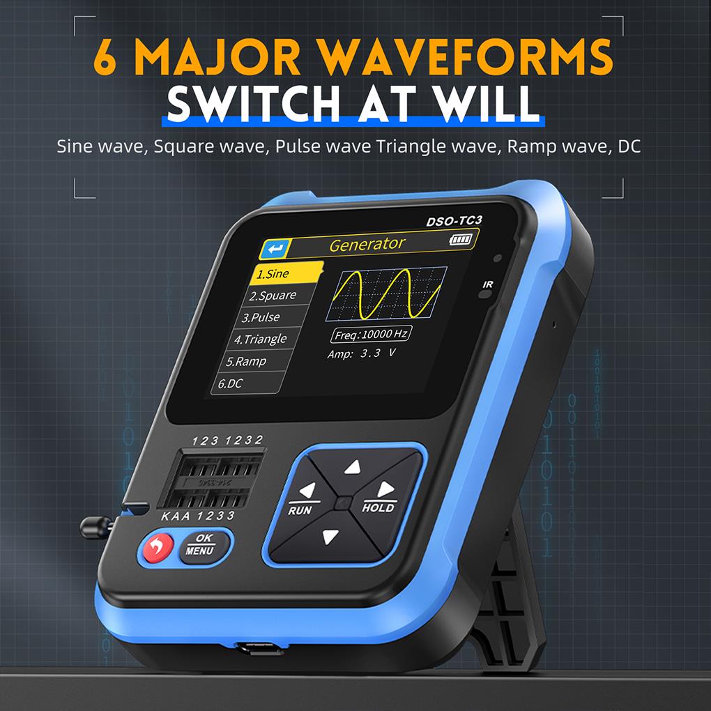 FNIRSI DSO-TC3 소형 디지털 오실로스코프 트 - Fnirsi Digital Oscilloscope Handheld 리뷰 및 가격