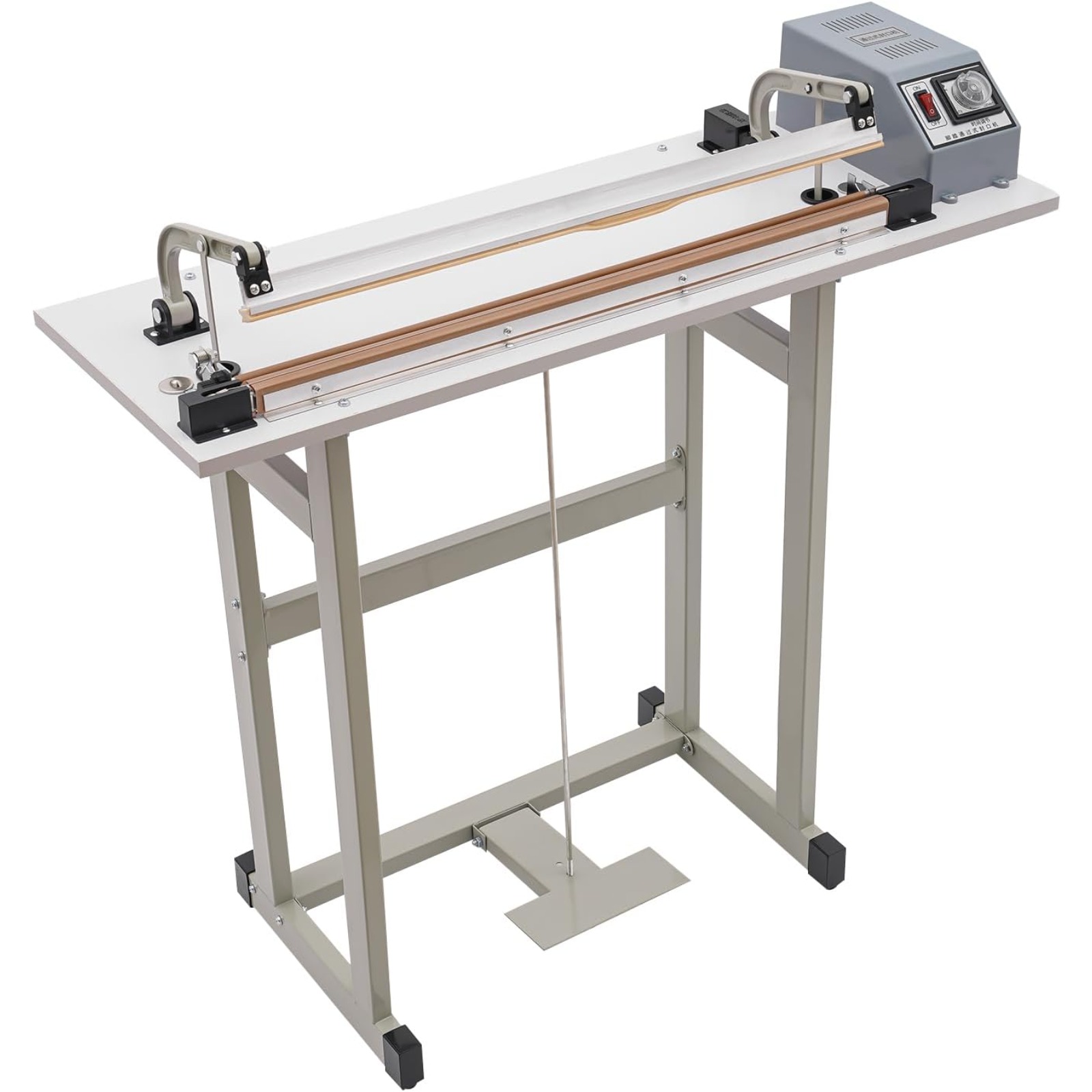 22.83인치 풋 페달 임펄스 열 실러(커터 포함) 1 - Plastic Bag Impulse Heat Sealer 리뷰 및 가격