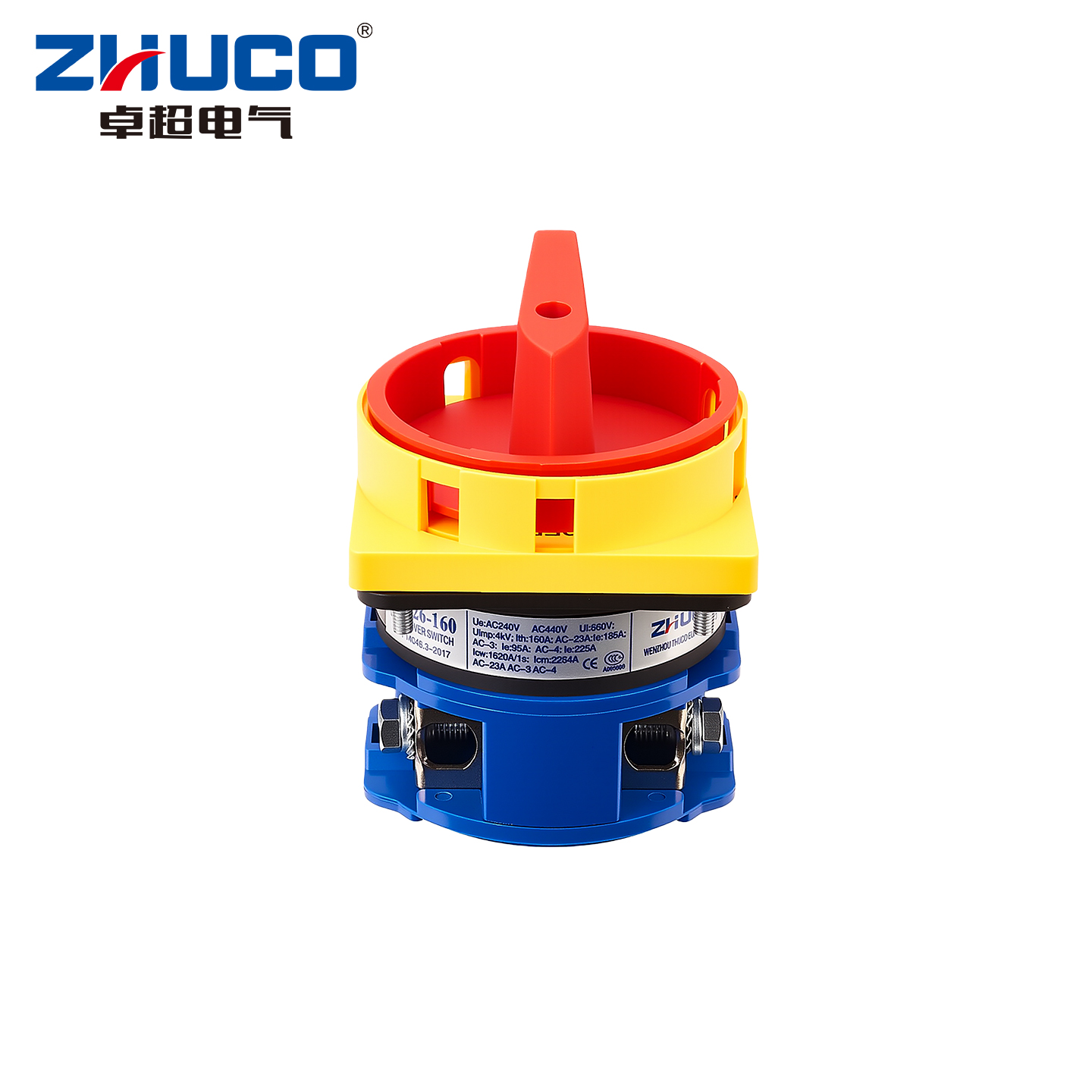 Zhuco 2위치 선택 스위치 160A 690V, 잠금 - Industrial Tools 리뷰 및 가격